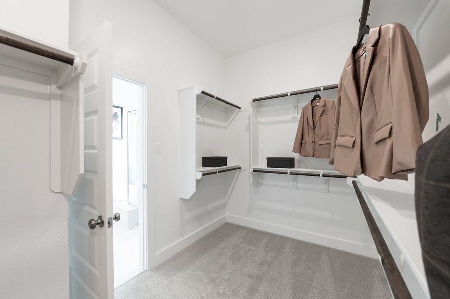 Representative furnished interior of a home built from the Wren by Tri Pointe Homes in Oakhill Reserve, Tomball (Image 24).