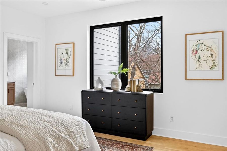 Furnished interior view inside a new home in , Atlanta (Image 6).