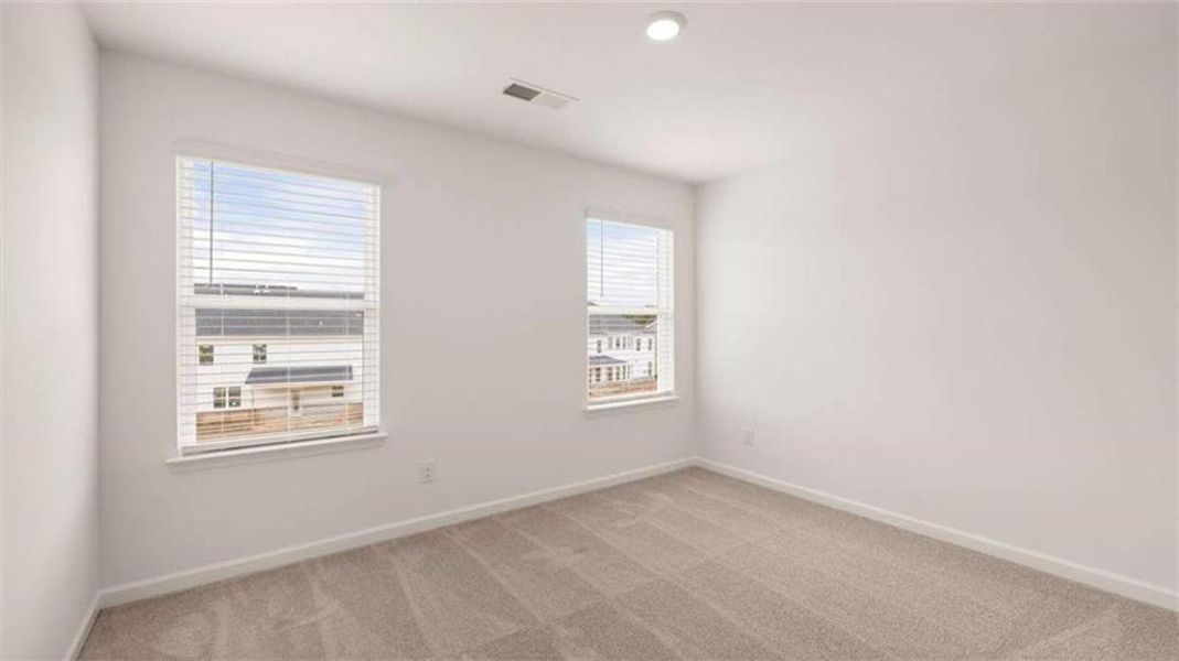 Spacious, unfurnished interior of a new home in The Gates at Pates Creek, Hampton (Image 22).