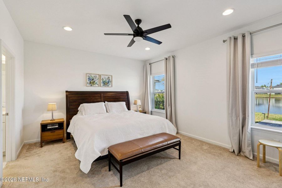 Furnished interior view inside a new home in Beacon Lake, St. Augustine (Image 52).