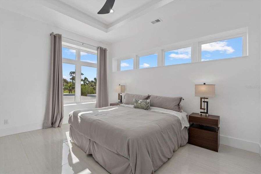 Furnished interior view inside a new home in , Osprey (Image 36).