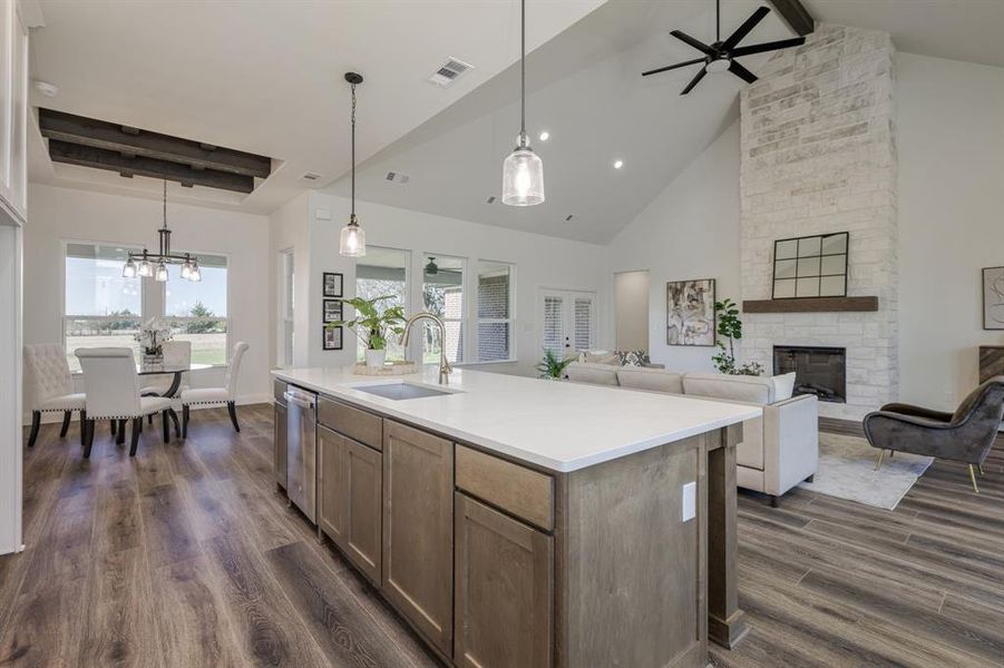 Furnished interior view inside a new home in , Farmersville (Image 5).
