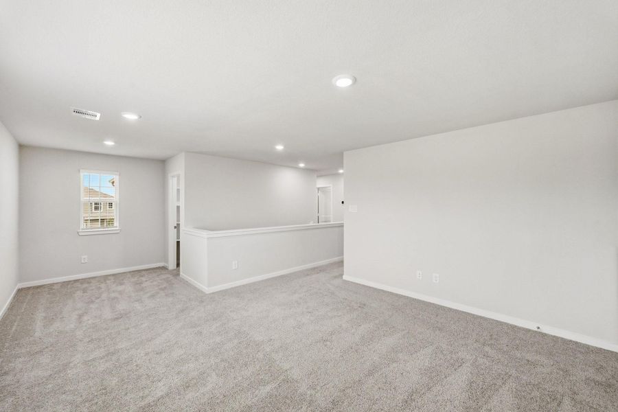 Spacious, unfurnished interior of a new home in Barrett Crossing, Crosby (Image 7).