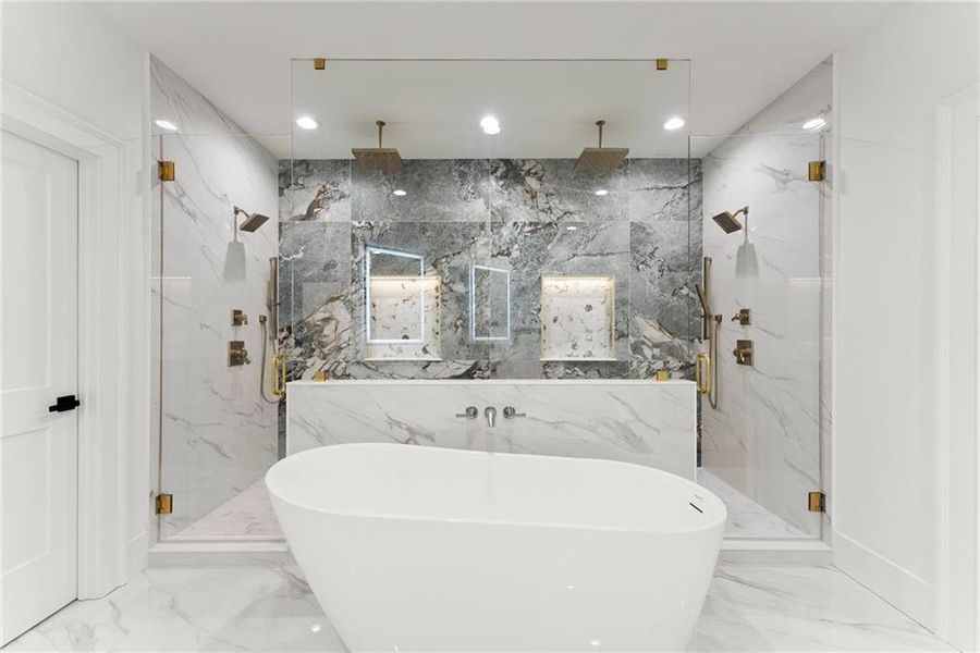 Furnished interior view inside a new home in , Hoschton (Image 41).