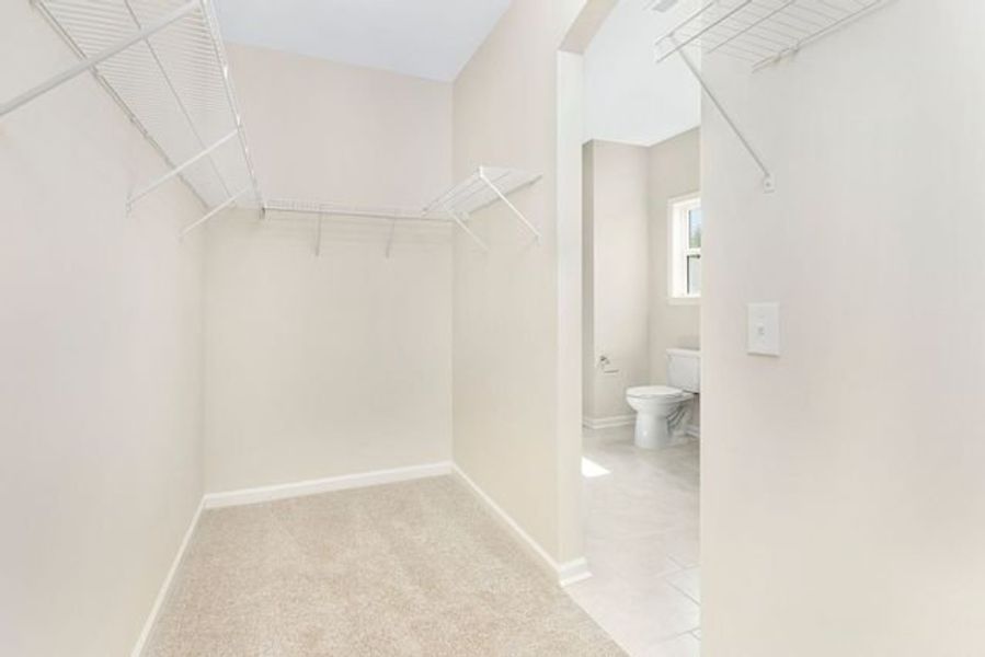 Representative unfurnished interior of a home built from the Broadway by True Homes in Fairview Forest, Lake Park (Image 19).