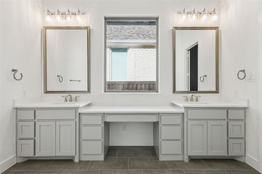 Furnished interior view inside a new home in , Aubrey (Image 12).