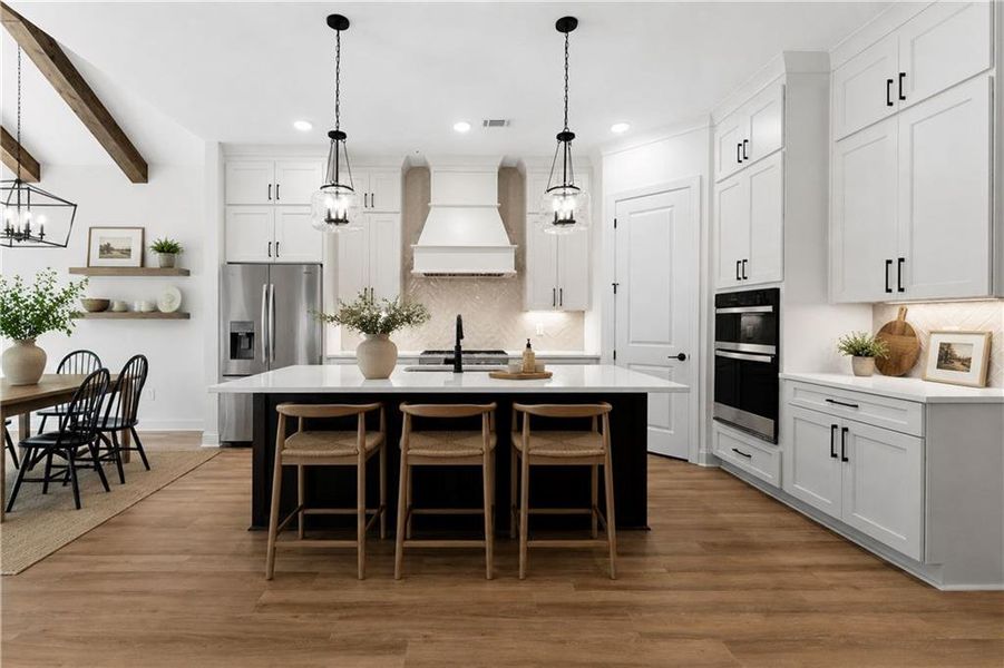 Furnished interior view inside a new home in , Waleska (Image 10).