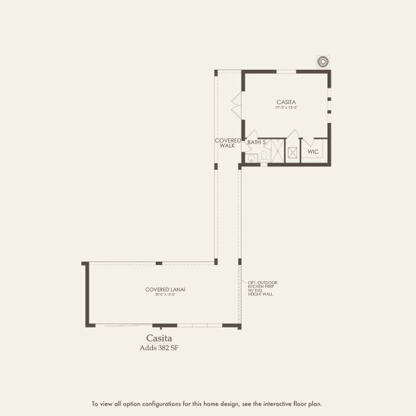 2D floor plan layout for the Oakley Grande by DiVosta in Amara, Lake Worth, FL (Image 4).