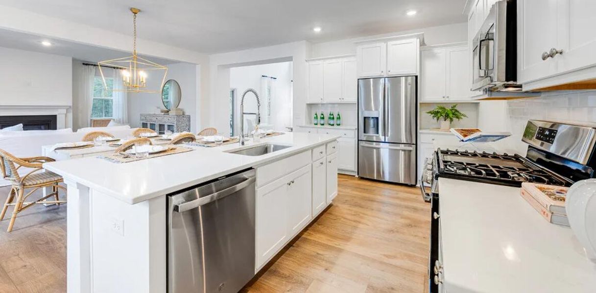 Furnished interior view inside a new home in Limehouse Farms, Summerville (Image 17).