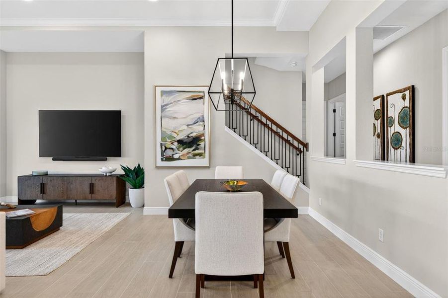 Furnished interior view inside a new home in , Venice (Image 14).