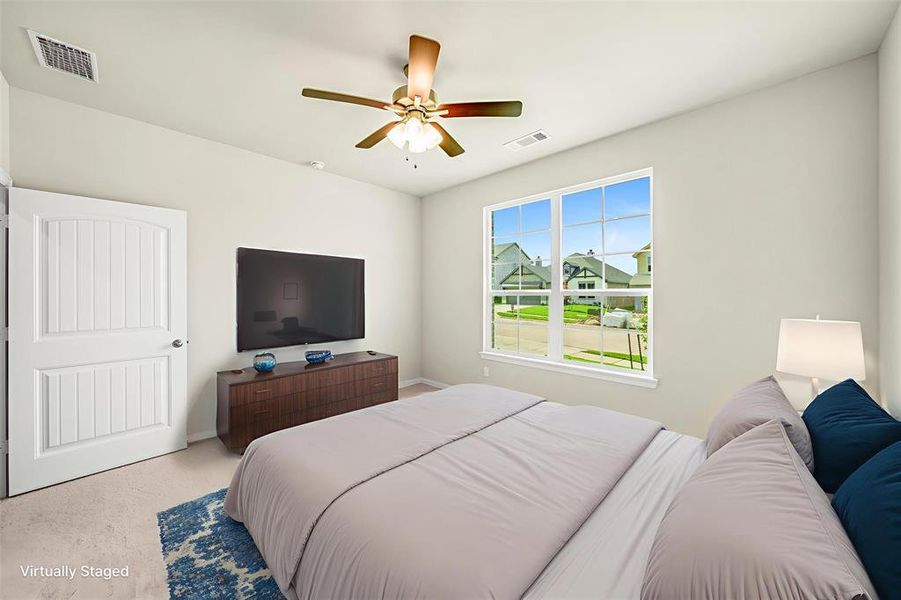 Furnished interior view inside a new home in Liberty Pointe, Gainesville (Image 10). Furnished interior view inside a new home in Liberty Pointe, Gainesville (Image 10).