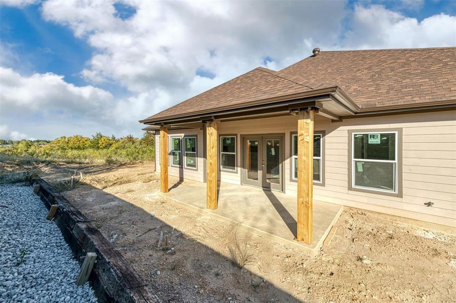 Exterior details and patio area of a home in , Runaway Bay (Image 15). Exterior details and patio area of a home in , Runaway Bay (Image 15).