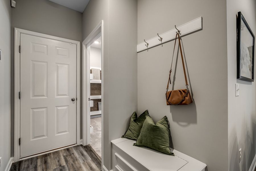 Furnished interior view inside a new home in Marshfield Gardens, Longs (Image 4).