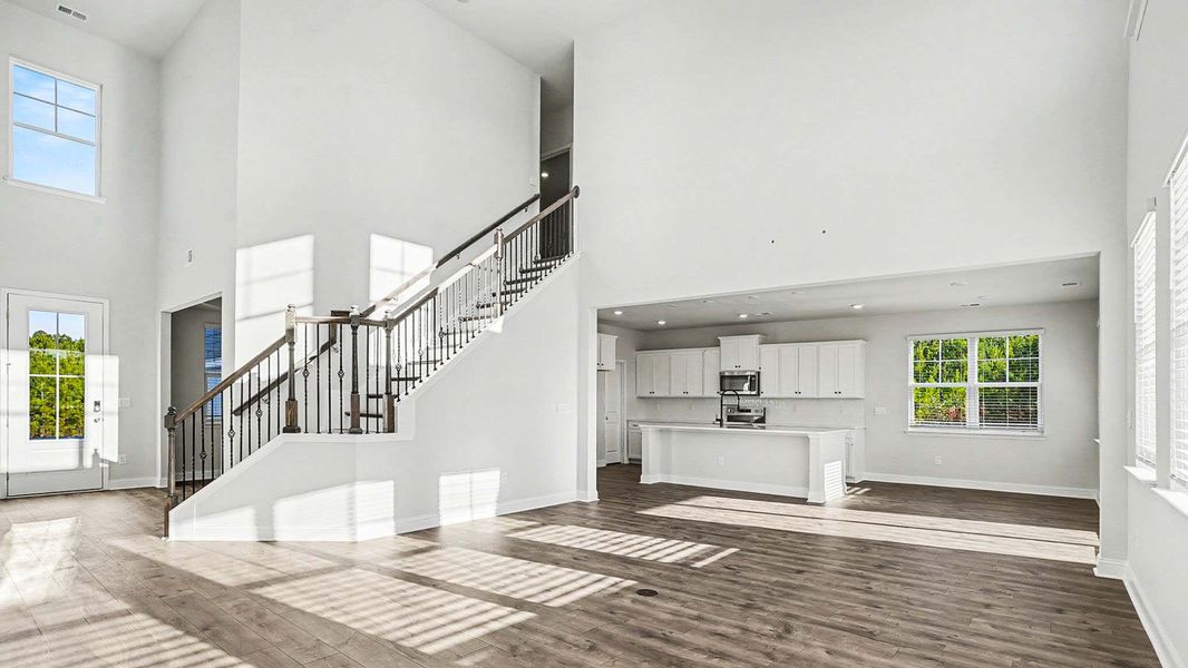 Representative unfurnished interior of a home built from the Alder by D.R. Horton in Auberon Woods, Conway (Image 7).