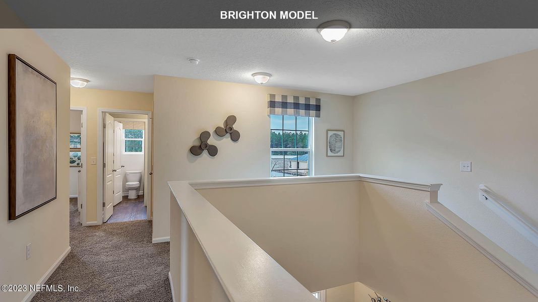 Furnished interior view inside a new home in Cross Creek Express, Green Cove Springs (Image 7). Furnished interior view inside a new home in Cross Creek Express, Green Cove Springs (Image 7).