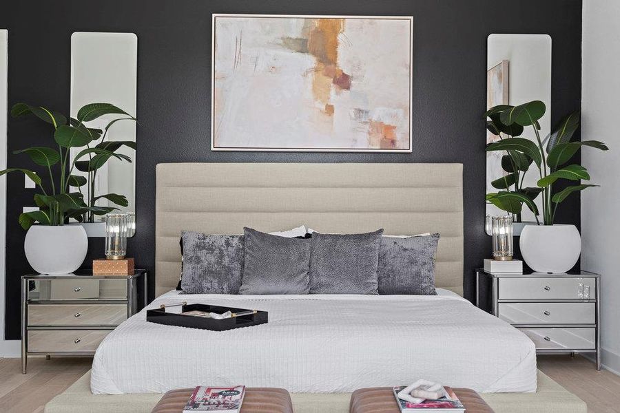 Furnished interior view inside a new home in Sunridge, Austin (Image 26).