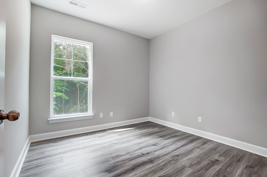 Representative unfurnished interior of a home built from the Badin by Caruso Homes in Blue Run, Raleigh (Image 37). Representative unfurnished interior of a home built from the Badin by Caruso Homes in Blue Run, Raleigh (Image 37).