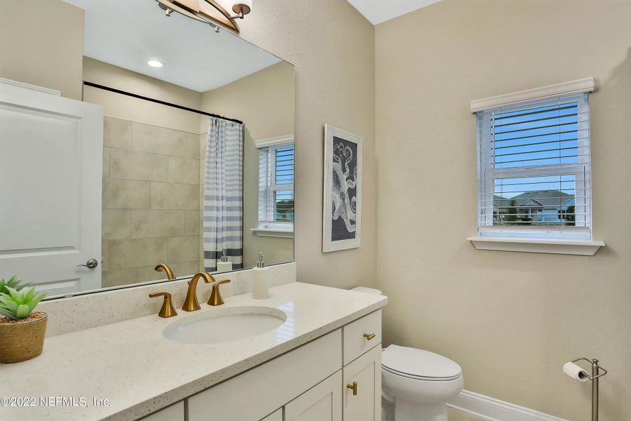 Furnished interior view inside a new home in Silver Landing at SilverLeaf, St. Augustine (Image 5).