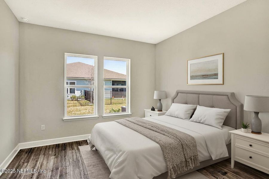 Furnished interior view inside a new home in Reverie at Silverleaf, St. Augustine (Image 7).