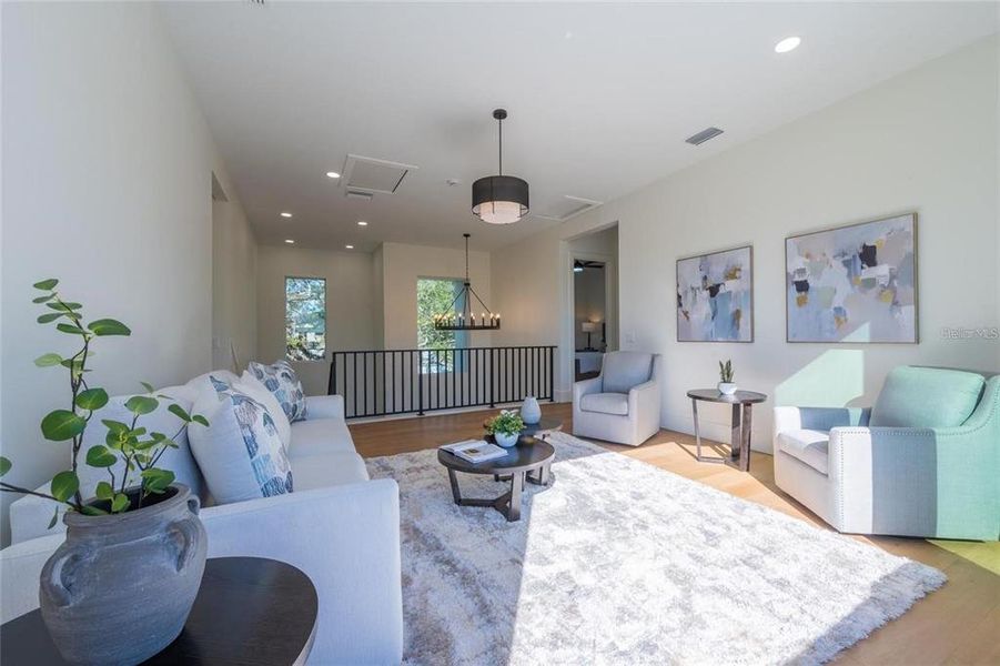 Furnished interior view inside a new home in , Sarasota (Image 48).