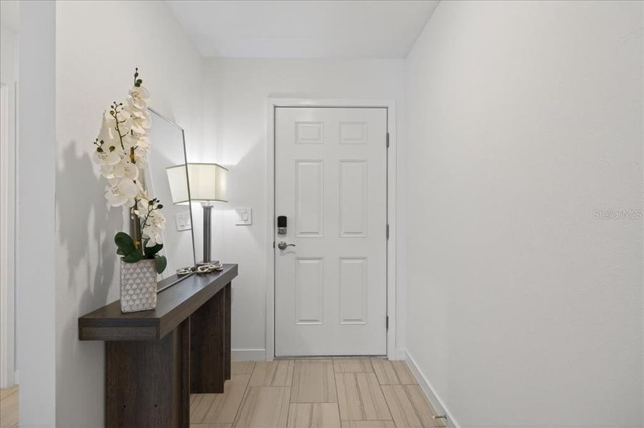 Furnished interior view inside a new home in Colbert Landings, Palm Coast (Image 6).