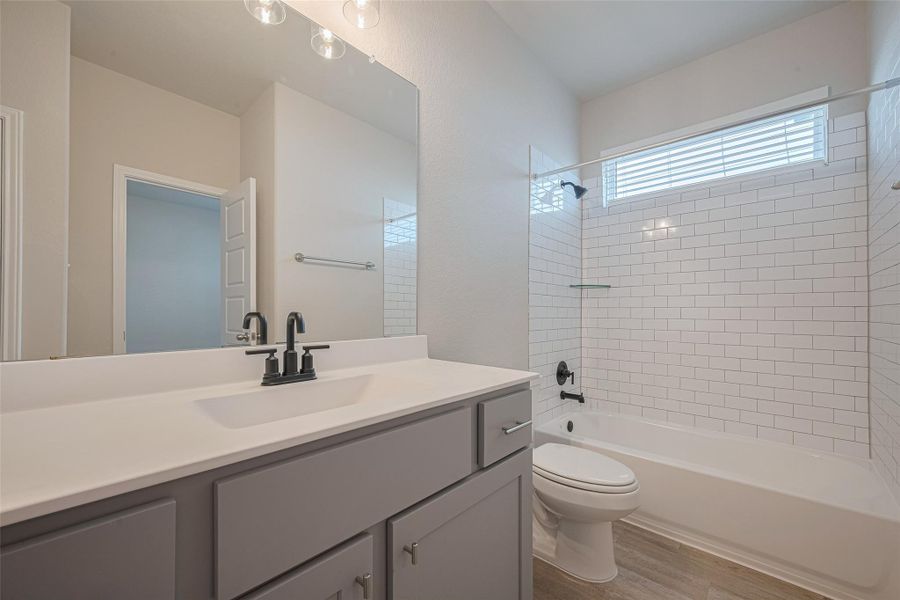 Furnished interior view inside a new home in , Brookshire (Image 12).