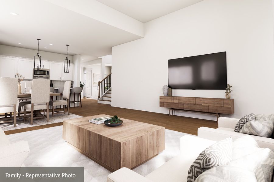 The McAllen - Family Room The McAllen - Family Room