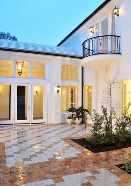 Exterior details and patio area of a home in , Sarasota (Image 8). Exterior details and patio area of a home in , Sarasota (Image 8).