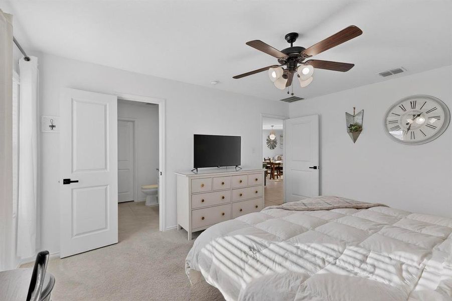 Furnished interior view inside a new home in , Forney (Image 32).