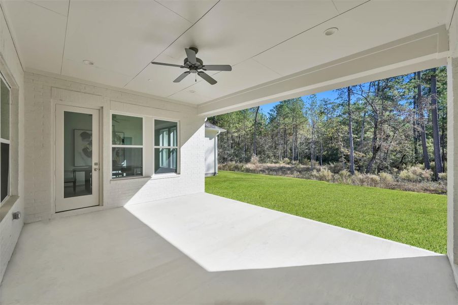 Lovely covered lanai is spacious for enjoying outdoor cooking/living. Lovely covered lanai is spacious for enjoying outdoor cooking/living.