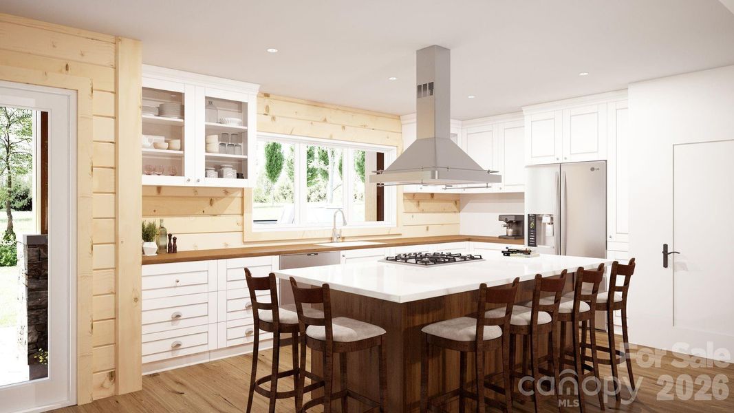 Furnished interior view inside a new home in , Morganton (Image 10).