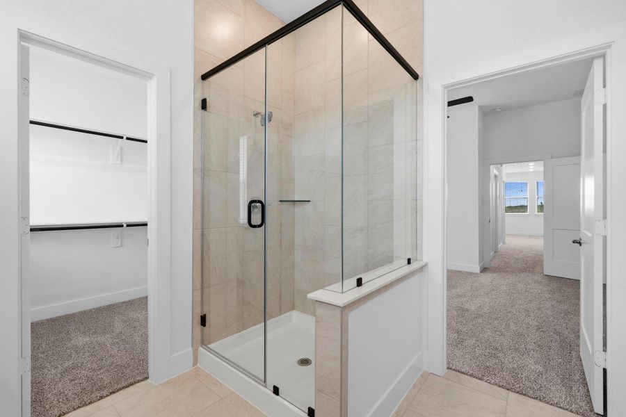 Furnished interior view inside a new home in Bridgeland, Cypress (Image 8). Furnished interior view inside a new home in Bridgeland, Cypress (Image 8).