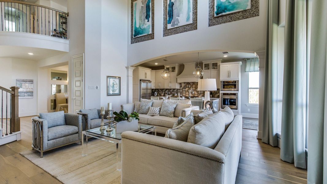 Furnished interior view inside a new home in Jordan Ranch, Katy (Image 35).