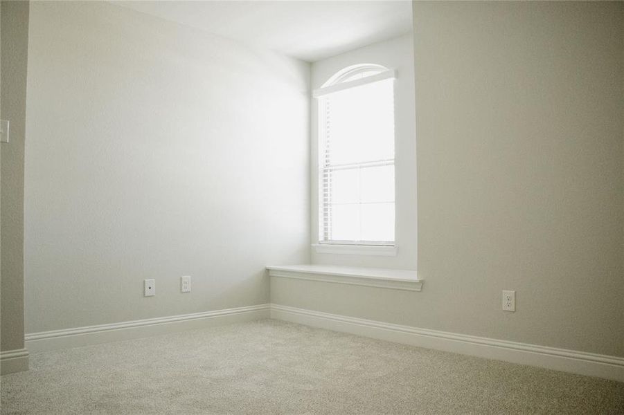 Spare room with carpet and a healthy amount of sunlight