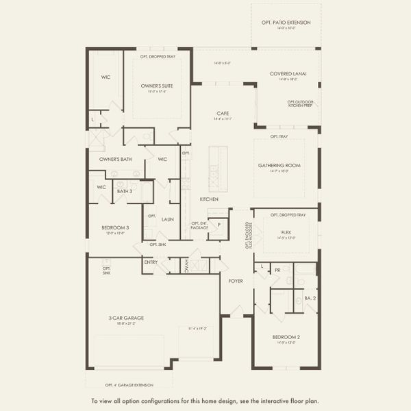 2D floor plan layout for the Renown by Del Webb in Del Webb Explore North River Ranch, Parrish, FL (Image 5). 2D floor plan layout for the Renown by Del Webb in Del Webb Explore North River Ranch, Parrish, FL (Image 5).