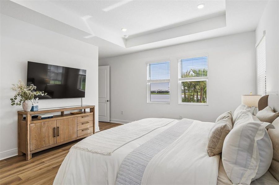 Furnished interior view inside a new home in Sweetwater at Lakewood Ranch, Bradenton (Image 32).