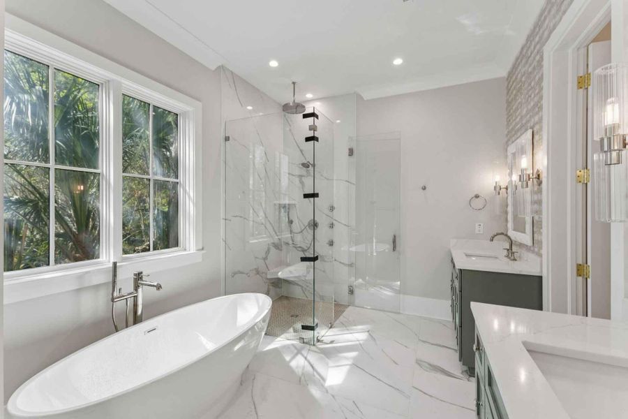 Furnished interior view inside a new home in , Johns Island (Image 5).