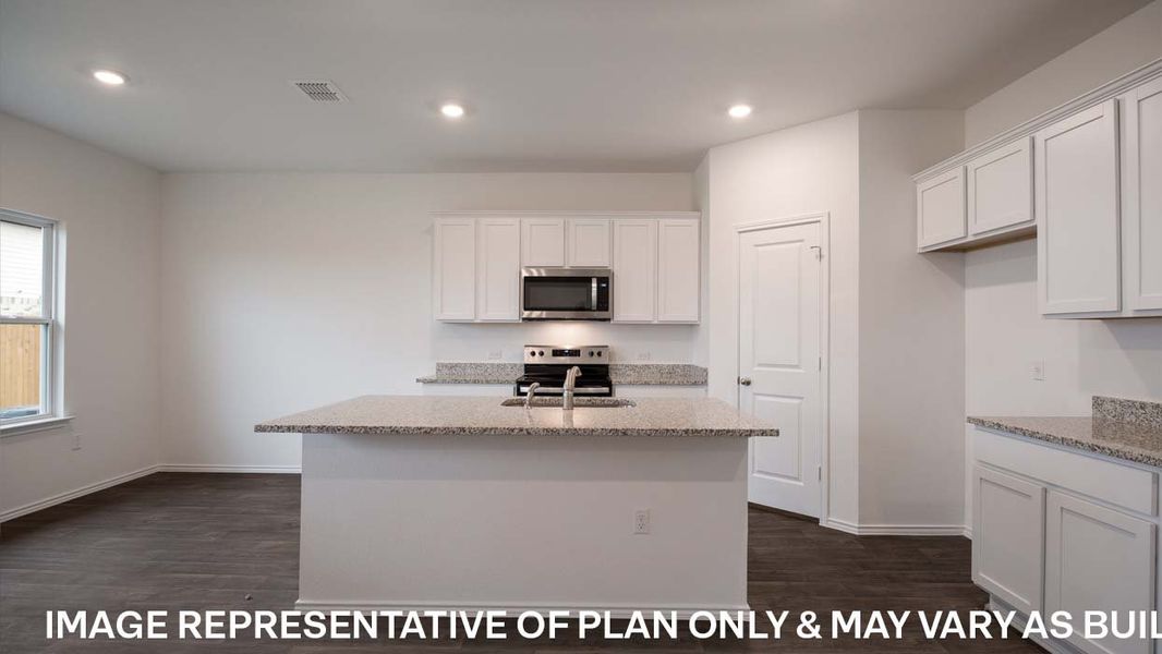 Furnished interior view inside a new home in Palomino, Manor (Image 4).