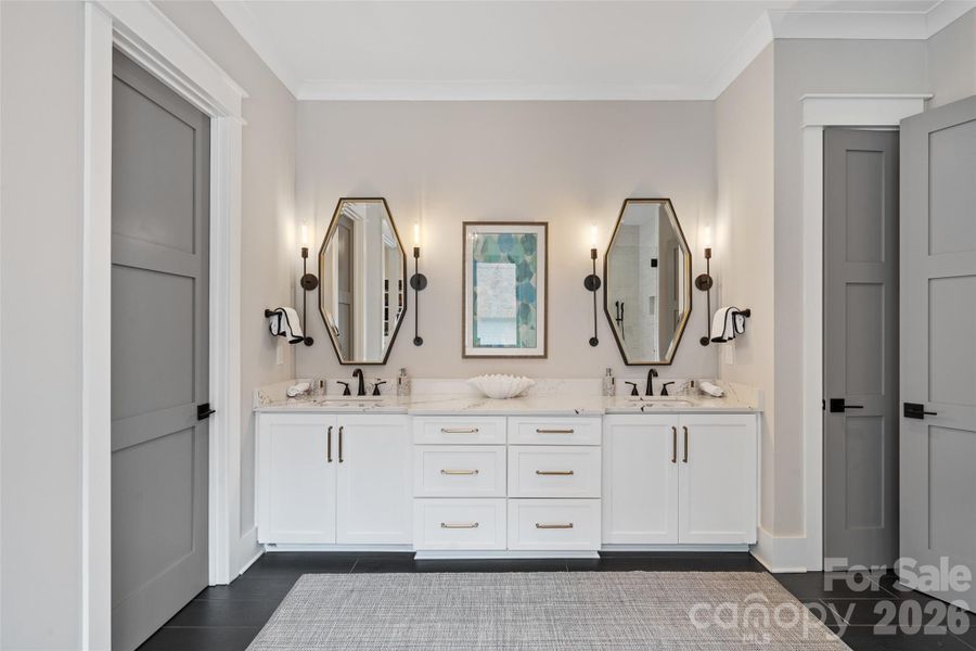 Furnished interior view inside a new home in , Mooresville (Image 27). Furnished interior view inside a new home in , Mooresville (Image 27).