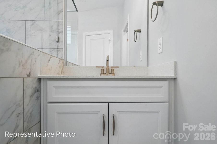 Close-up of interior finishes inside a home in Heritage - 55+ Community, Indian Trail (Image 13).