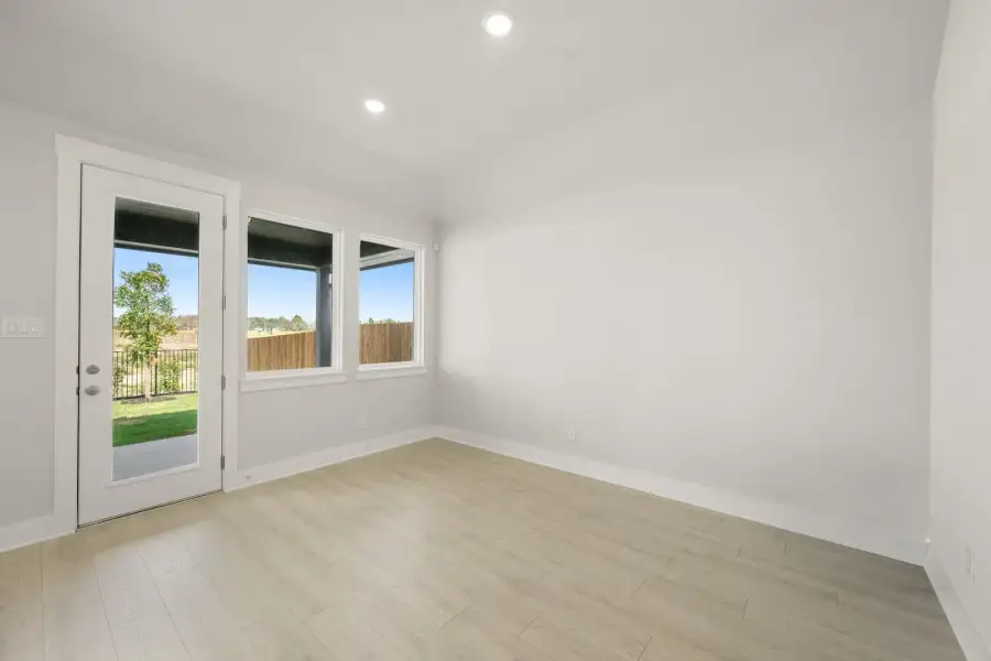 Representative unfurnished interior of a home built from the Liberty by Rockwell Homes in Wildflower Ranch, Justin (Image 20).
