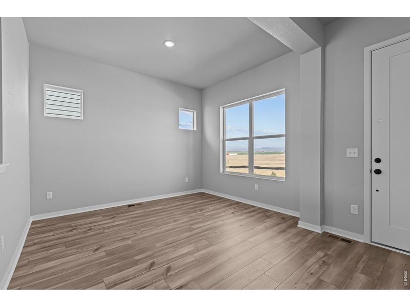 Spacious, unfurnished interior of a new home in Kinston Cottage, Loveland (Image 38). Spacious, unfurnished interior of a new home in Kinston Cottage, Loveland (Image 38).