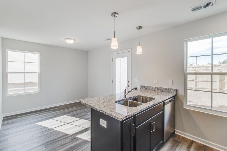 Furnished interior view inside a new home in Astoria, Columbia (Image 9). Furnished interior view inside a new home in Astoria, Columbia (Image 9).