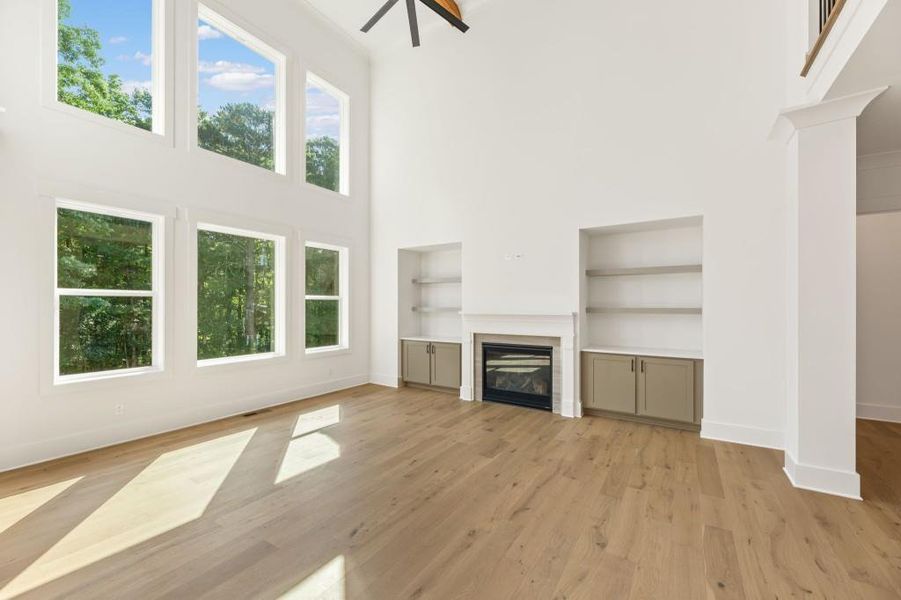 Spacious, unfurnished interior of a new home in White Post on Lake Lanier, Gainesville (Image 15).