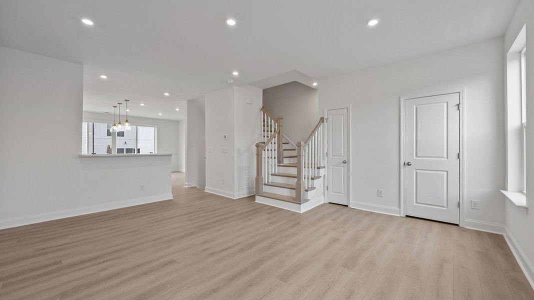 The Landon Plan in River District by DBR Homes in Charlotte, N.C - Interior The Landon Plan in River District by DBR Homes in Charlotte, N.C - Interior