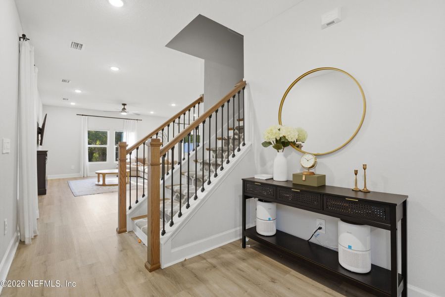 Furnished interior view inside a new home in , Fernandina Beach (Image 5).