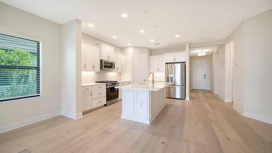 Furnished interior view inside a new home in Vistera of Venice Real Estate and Homes for Sale in Venice, FL - Neal Communities, Nokomis (Image 11).