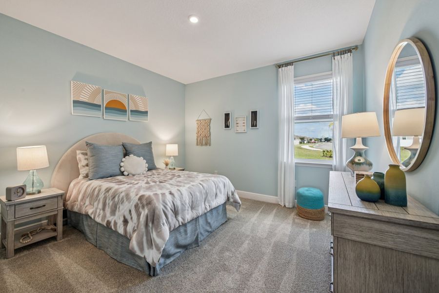 Representative furnished interior of a home built from the Sienna by Maronda Homes in North Port, North Port (Image 19).