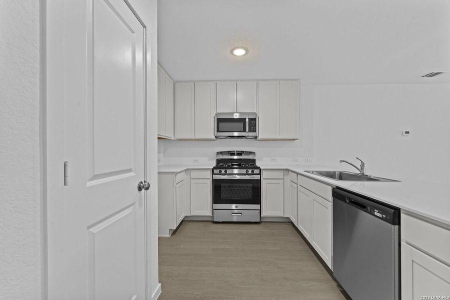 Furnished interior view inside a new home in , New Braunfels (Image 4). Furnished interior view inside a new home in , New Braunfels (Image 4).