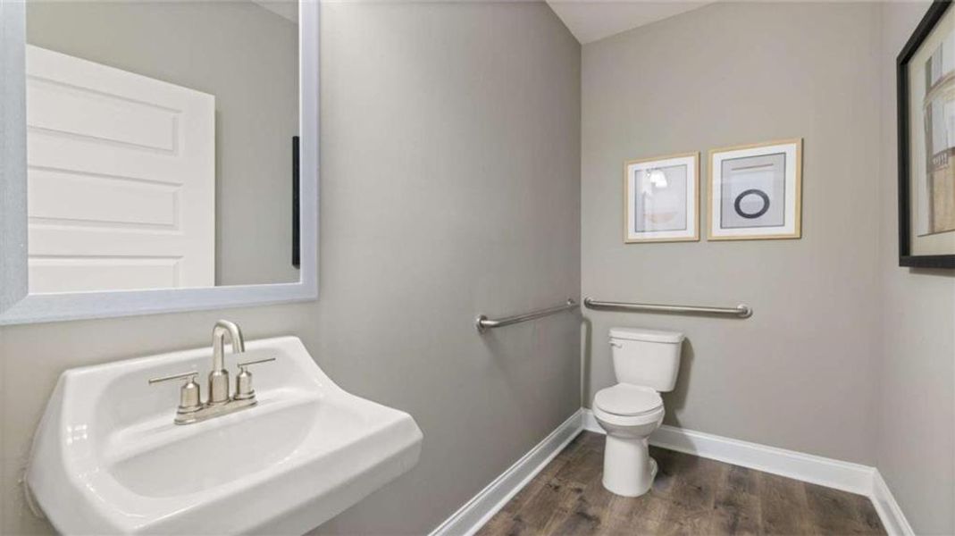 Furnished interior view inside a new home in The Gates at Pates Creek, Hampton (Image 46).